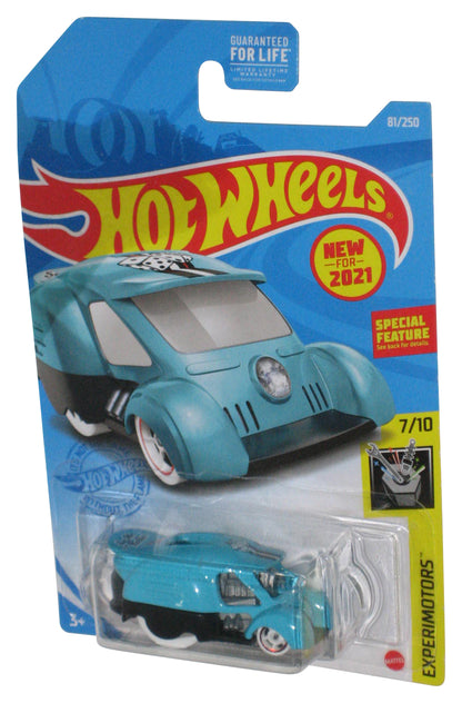 Hot Wheels Experimotors 7/10 (2021) Blue See Me Rollin' Toy Car 81/250