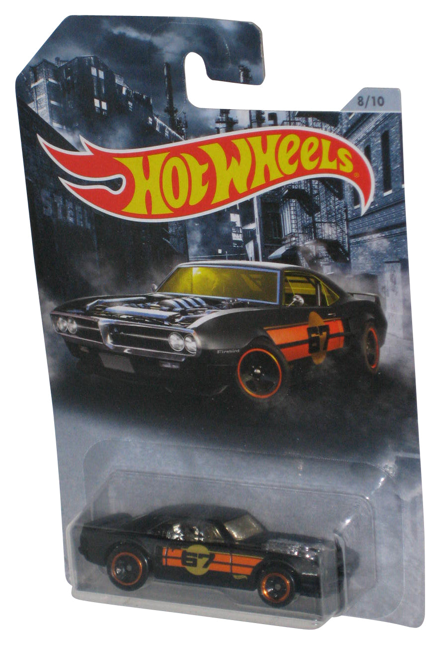 Hot Wheels American Steel Muscle (2018) Black '67 Pontiac Firebird Toy Car 8/10