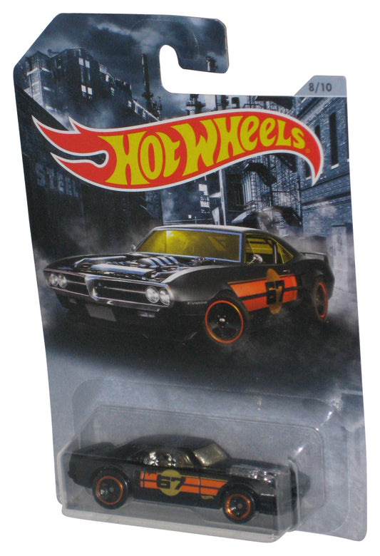 Hot Wheels American Steel Muscle (2018) Black '67 Pontiac Firebird Toy Car 8/10