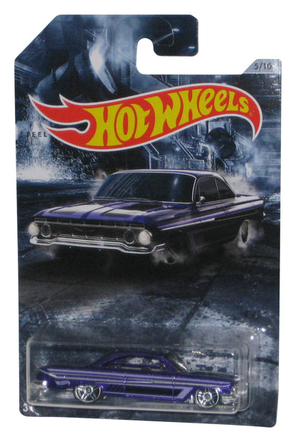 Hot Wheels American Steel Muscle (2018) Purple '61 Impala Toy Car 5/10