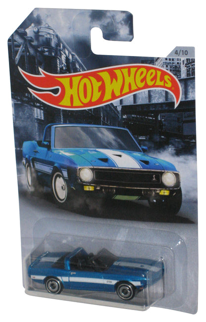 Hot Wheels American Steel Muscle (2018) Blue '69 Shelby GT 500 Toy Car 4/10