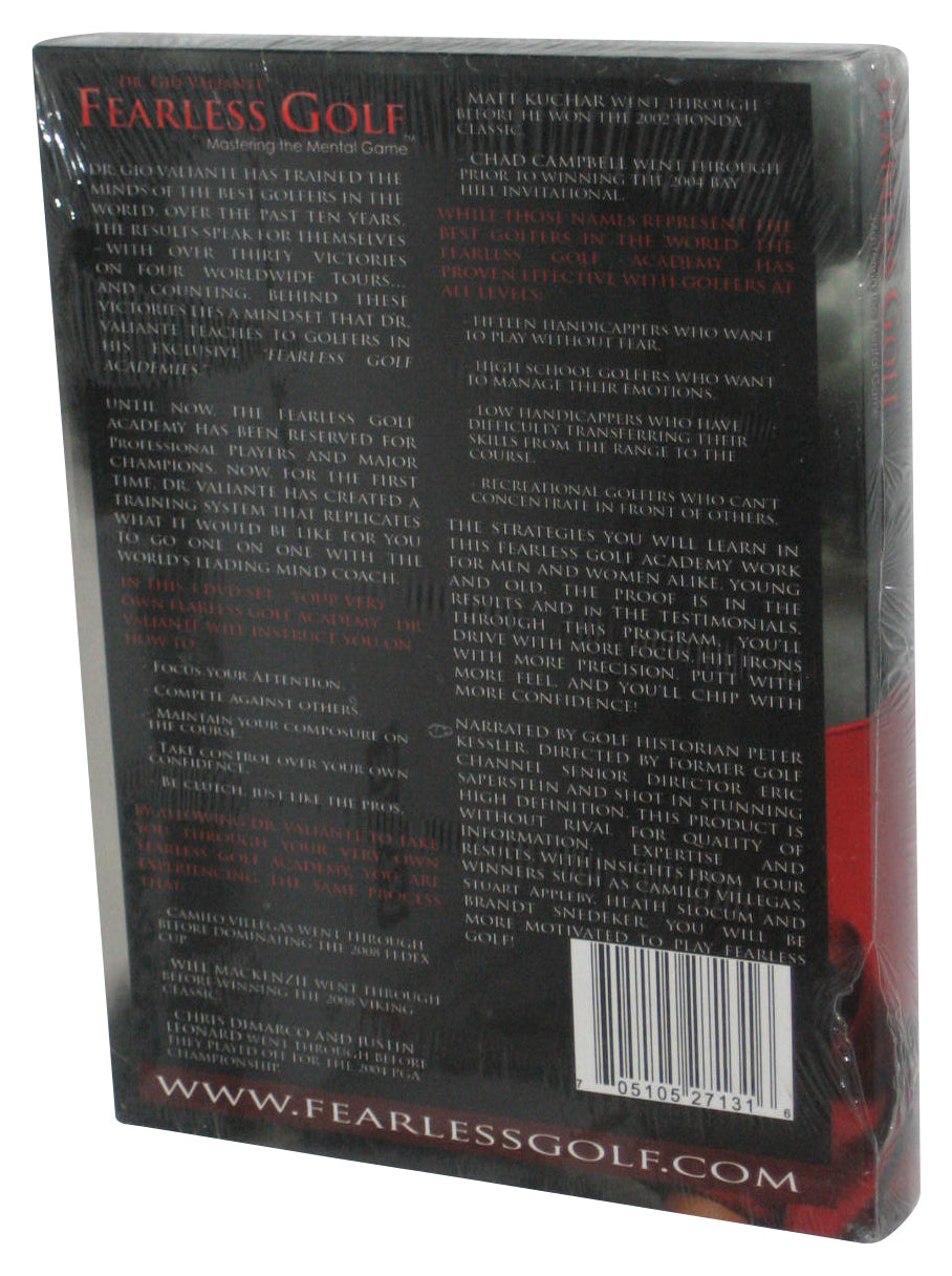 Dr. Gio Vilanete Fearless Golf Mastering The Mental Game DVD Box Set