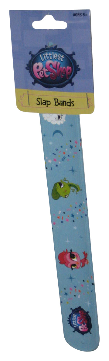 Littlest Pet Shop Bullsi Toy (2016) Hasbro Light Blue Slap Band