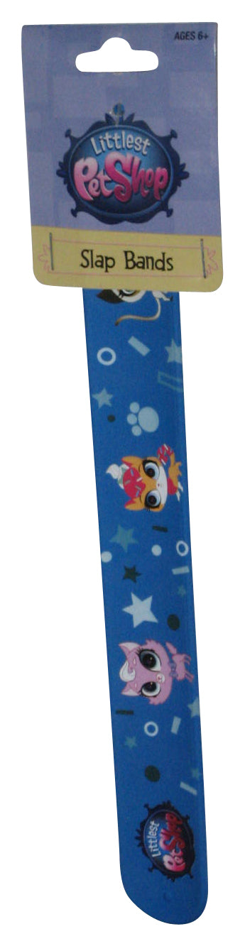 Littlest Pet Shop Bullsi Toy (2016) Hasbro Dark Blue Slap Band