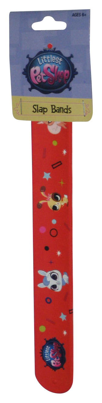 Littlest Pet Shop Bullsi Toy (2016) Hasbro Red Slap Band