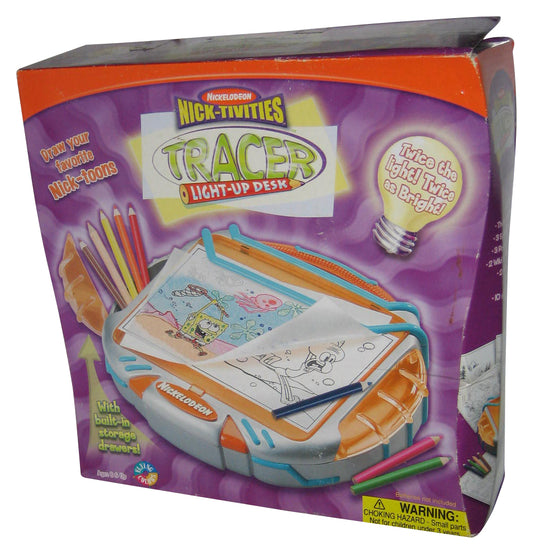 Nickelodeon Nick-Tivities (2000) Flying Colors Light-Up Tracer Desk Toy