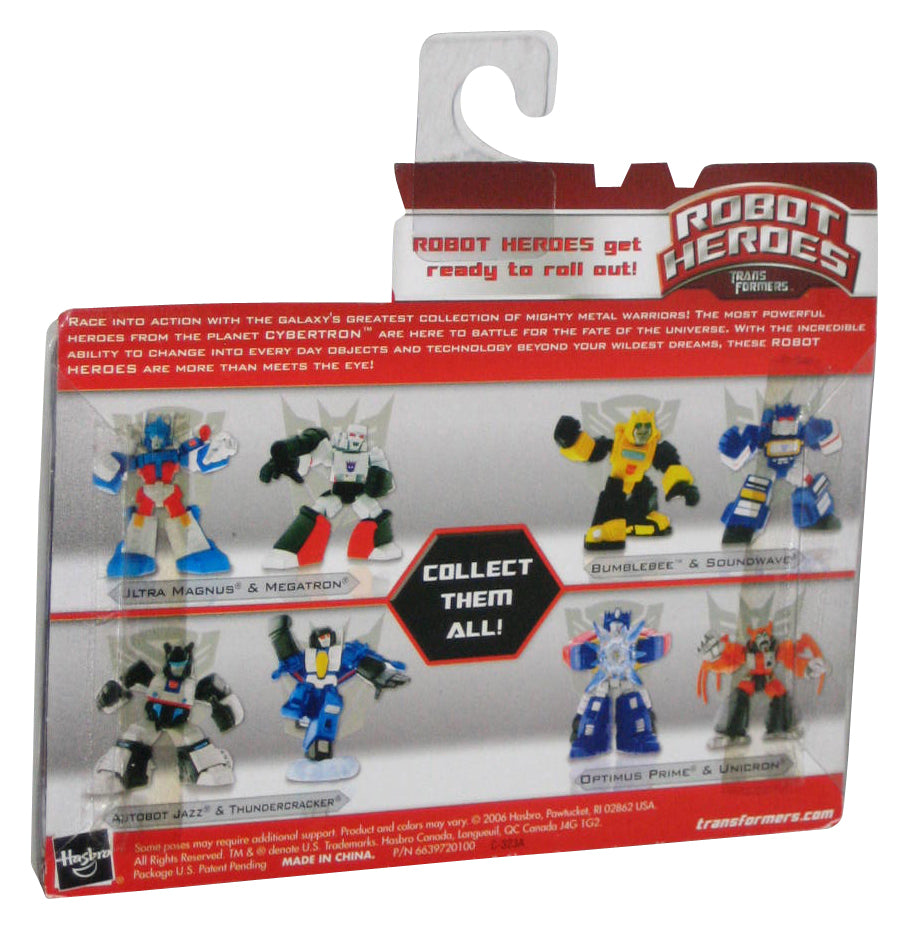 Transformers Robot Heroes (2006) Hasbro Jazz and Thundercracker Figure Set