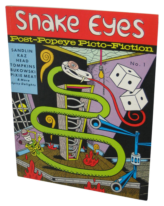 Snake Eyes Post-Popeye Picto-Fiction (1990) Paperback Book