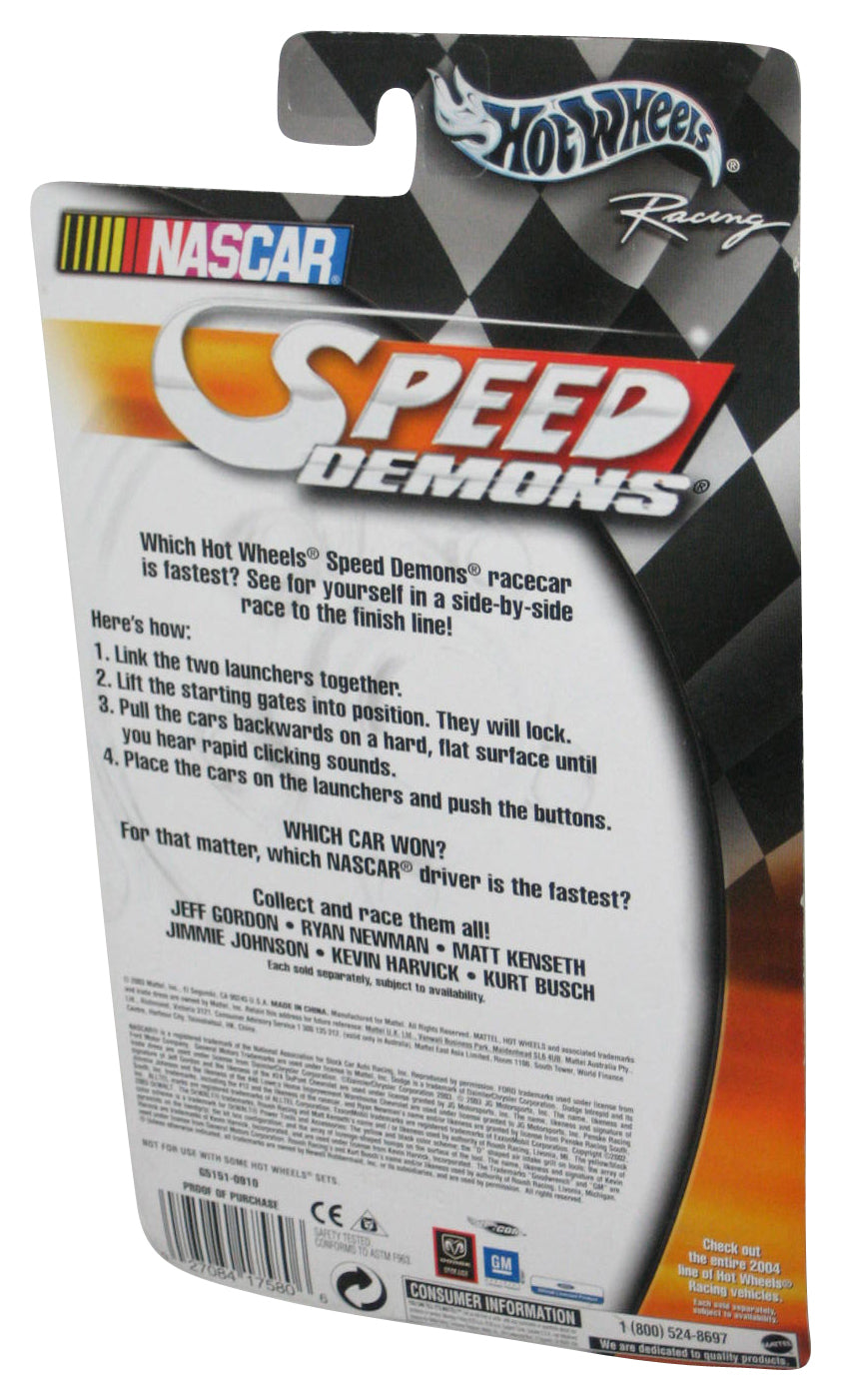Hot Wheels Racing Nascar Speed Demons (2003) Ryan Newman Metal Collection Toy Car 2-Pack