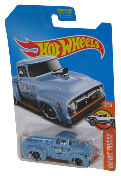 Hot Wheels HW Hot Trucks (2015) Blue Custom '56 Ford Truck Toy Car 2/10
