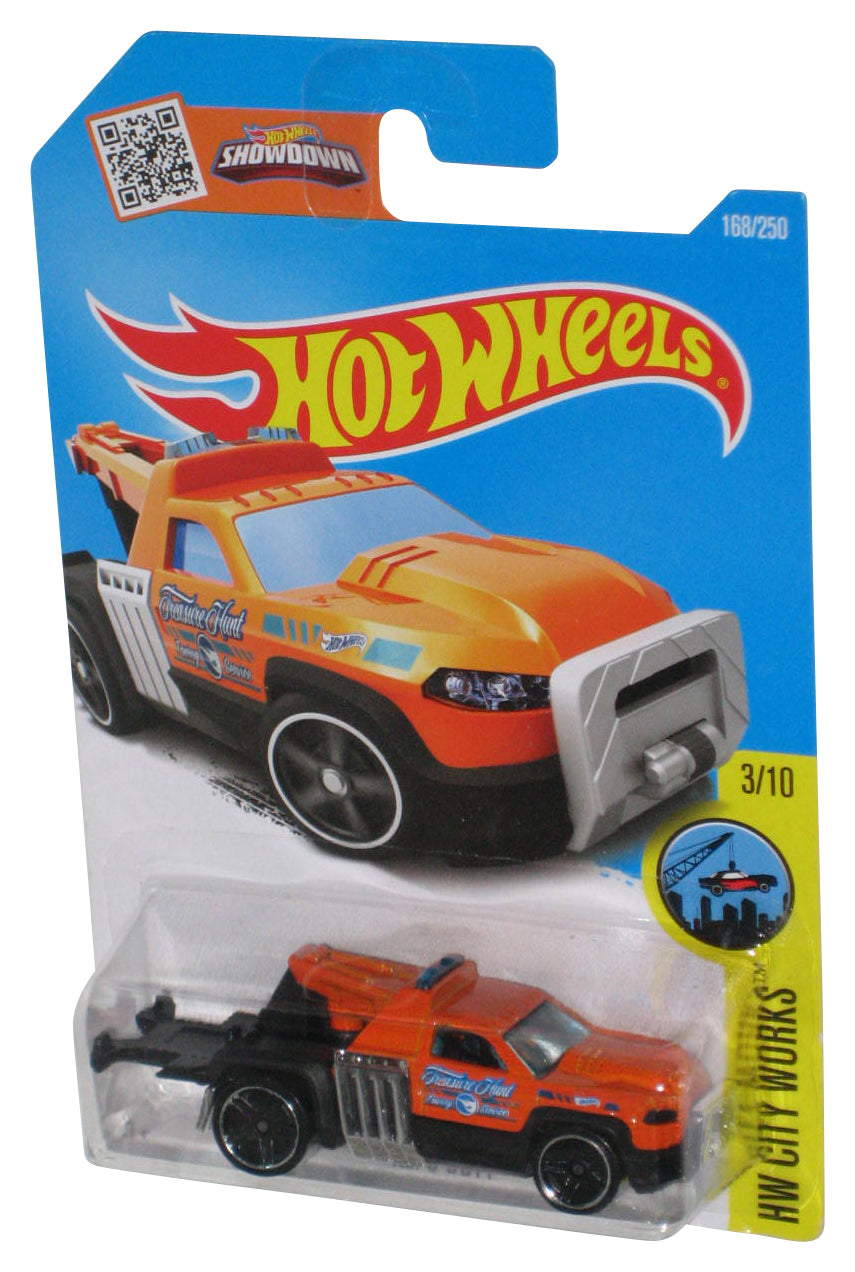 Hot Wheels HW City Works 3/10 (2015) Orange Repo Duty Toy Car 168/250