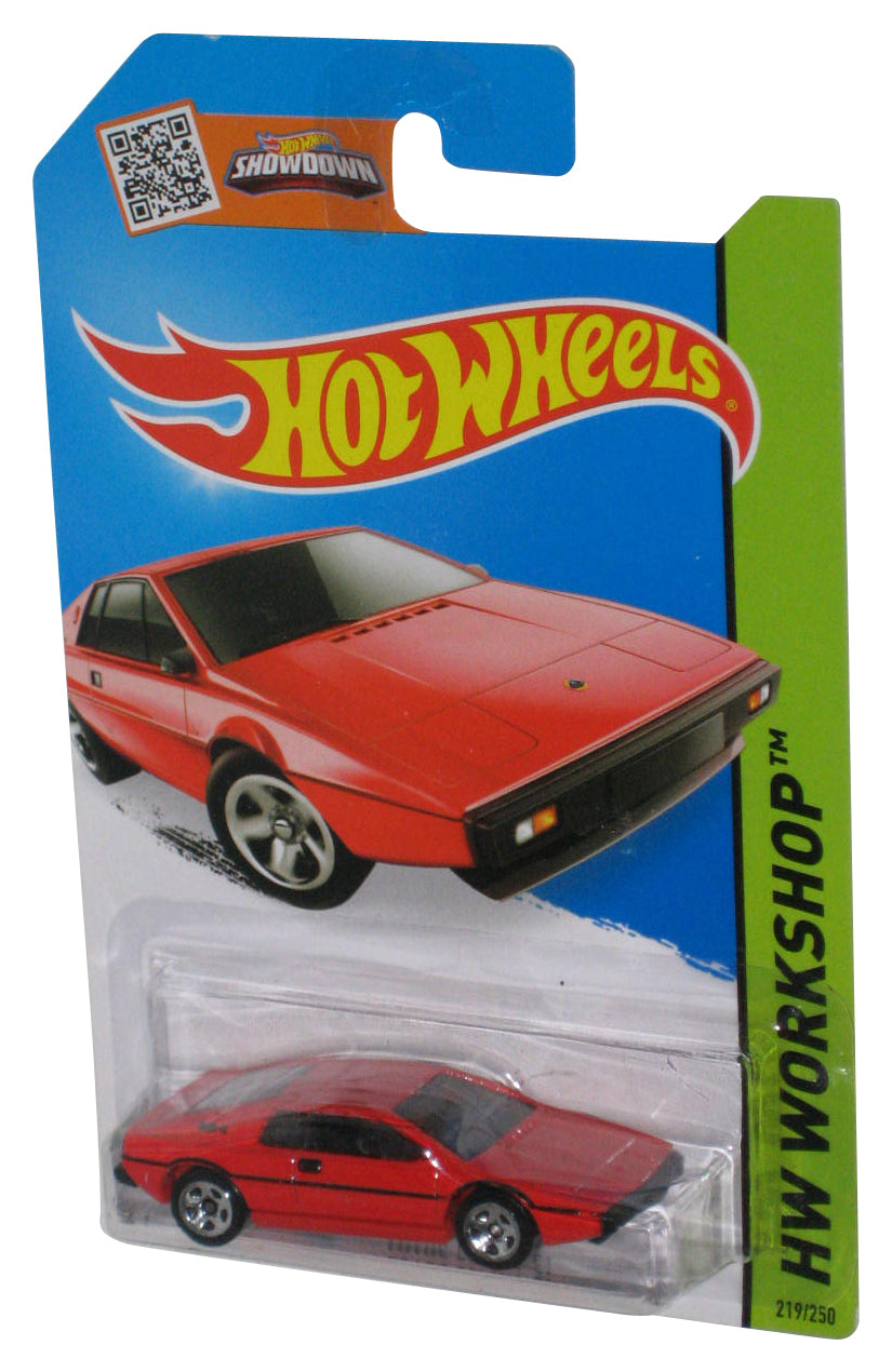 Hot Wheels HW Workshop Showdown (2013) Red Lotus Esprit S1 Toy Car 219/250