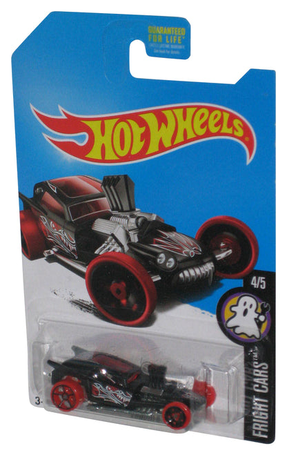Hot Wheels Fright Cars (2015) Black Fangula Toy Car 4/5