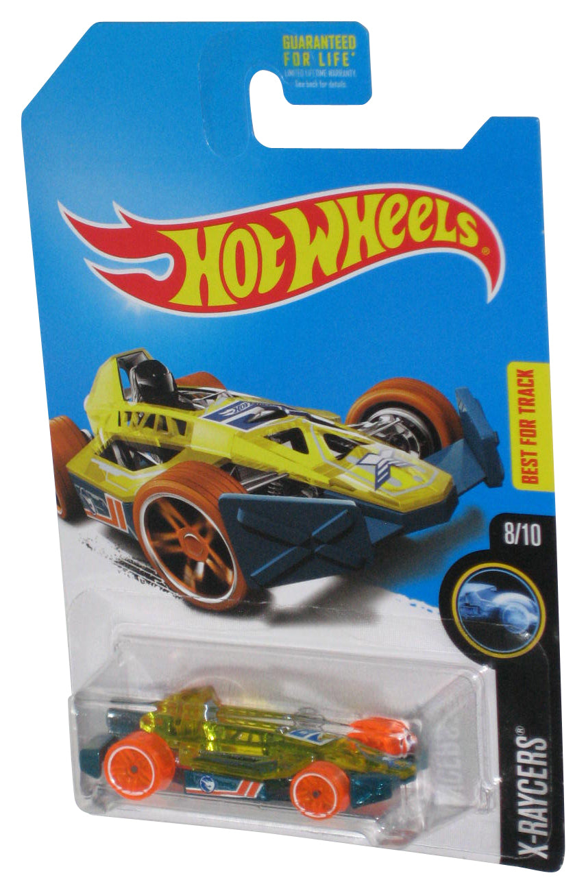 Hot Wheels X-Raycers (2015) Yellow Arrow Dynamic Toy Car 8/10