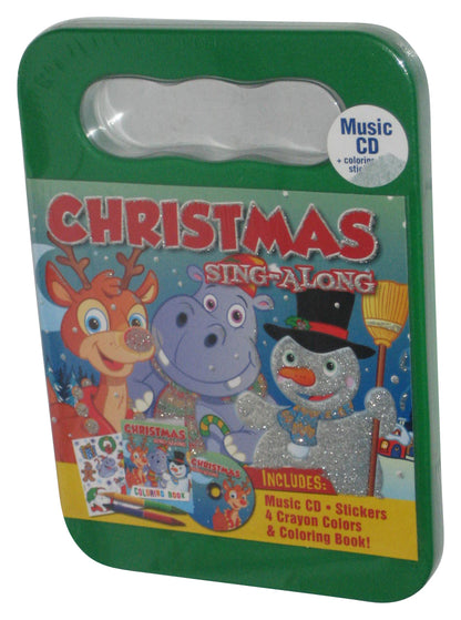 Christmas Sing-Along Kids Activity Kit - (Music CD + Stickers + Crayons & Coloring Book)