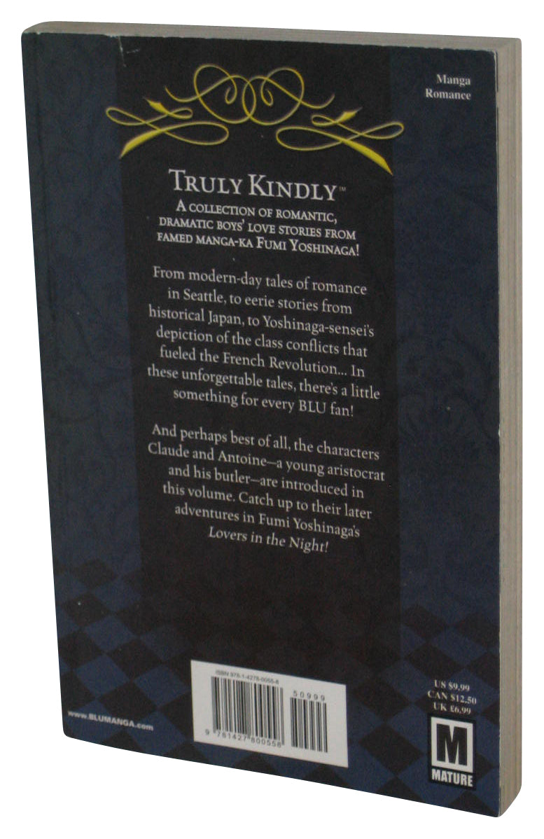 Fumi Yoshinaga's Truly Kindly (2007) Blu Manga Yaoi Paperback Book