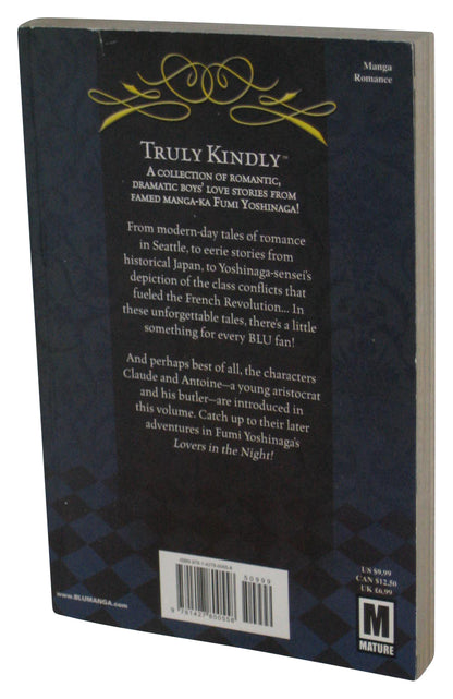 Fumi Yoshinaga's Truly Kindly (2007) Blu Manga Yaoi Paperback Book