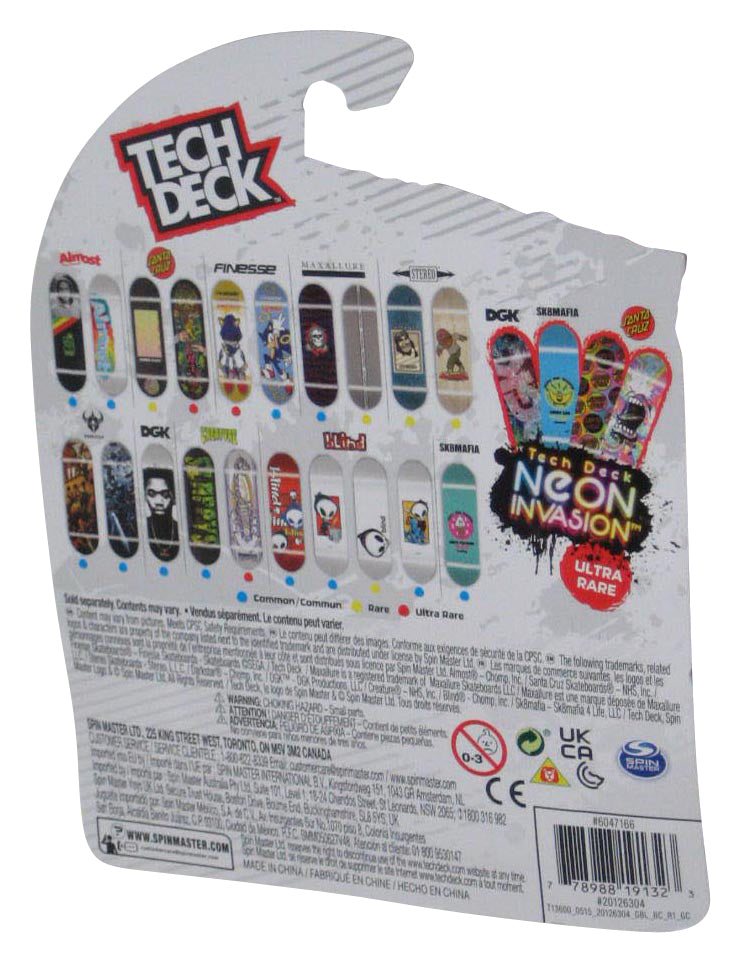 Tech Deck Almost White Mini Toy Fingerboard Skateboard