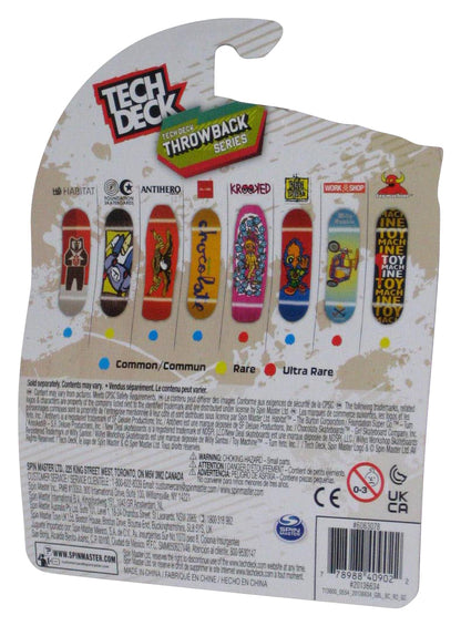 Tech Deck Habitat Throwback Series Mini Toy Fingerboard Skateboard