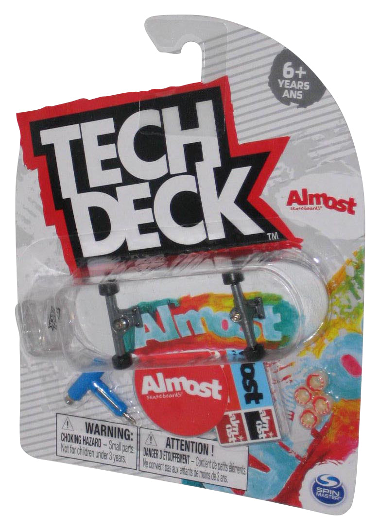 Tech Deck Almost White Mini Toy Fingerboard Skateboard