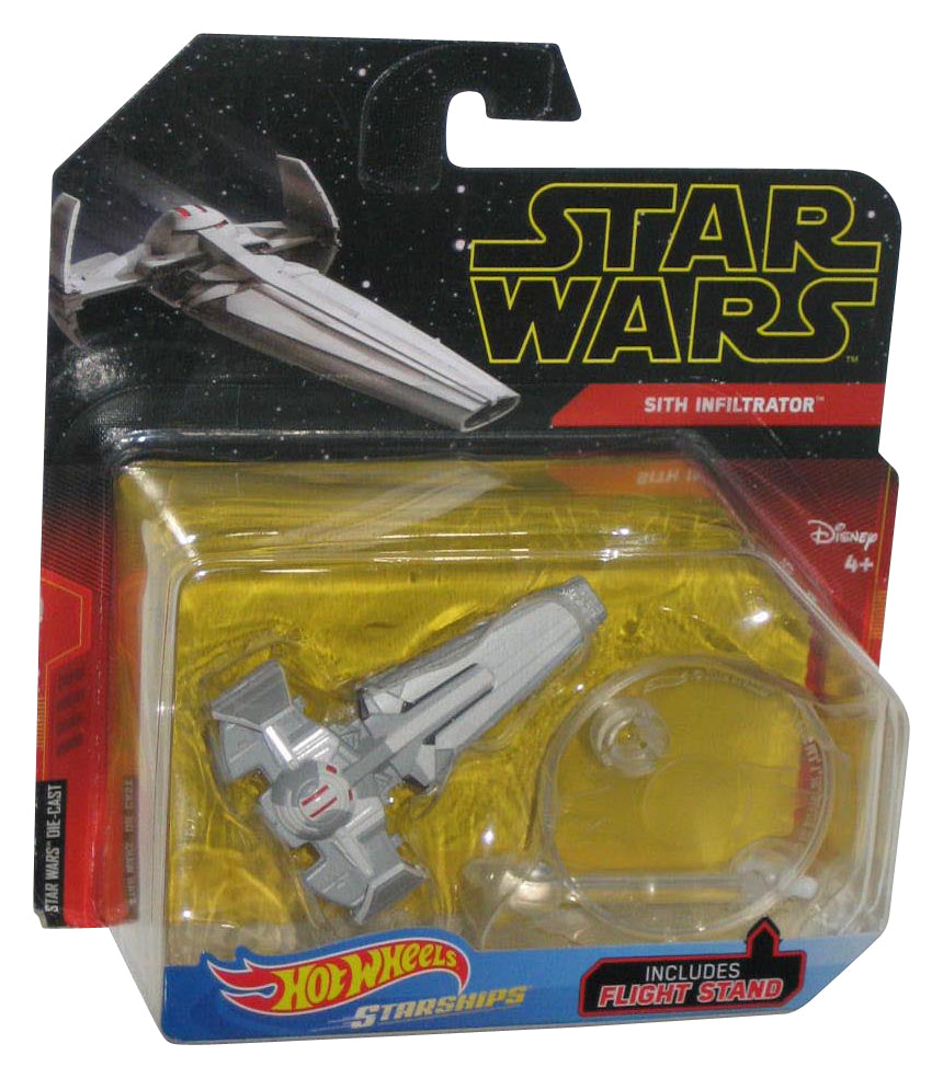 Star Wars Hot Wheels (2018) Sith Infiltrator Starships Toy Vehicle