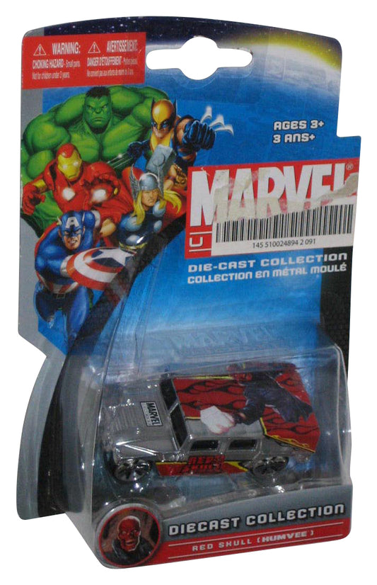 Marvel Universe Die-Cast Collection (2010) Maisto Red Skull Humvee Car