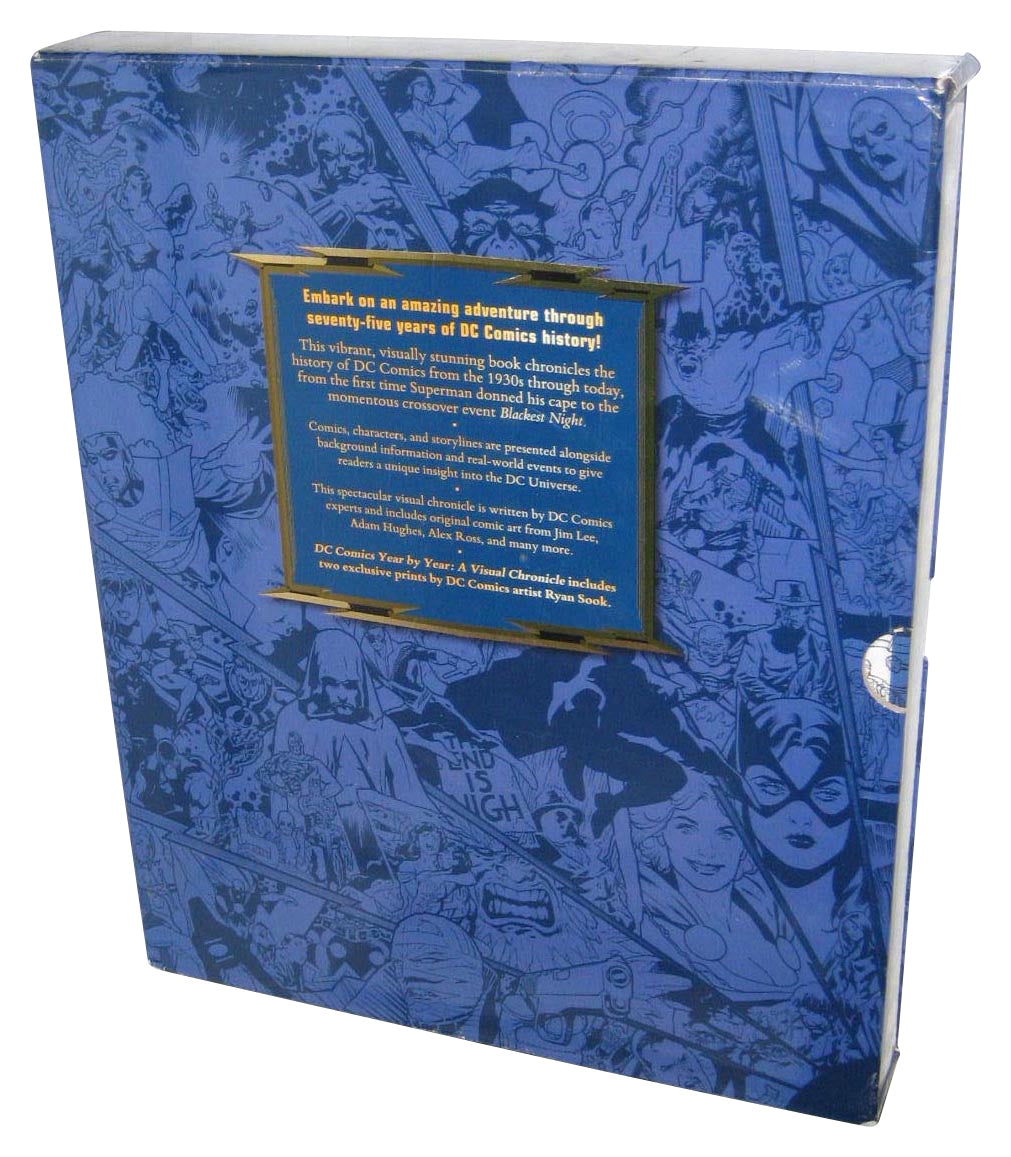 DC Comics: A Visual History Year By Year (2010) Hardcover Book