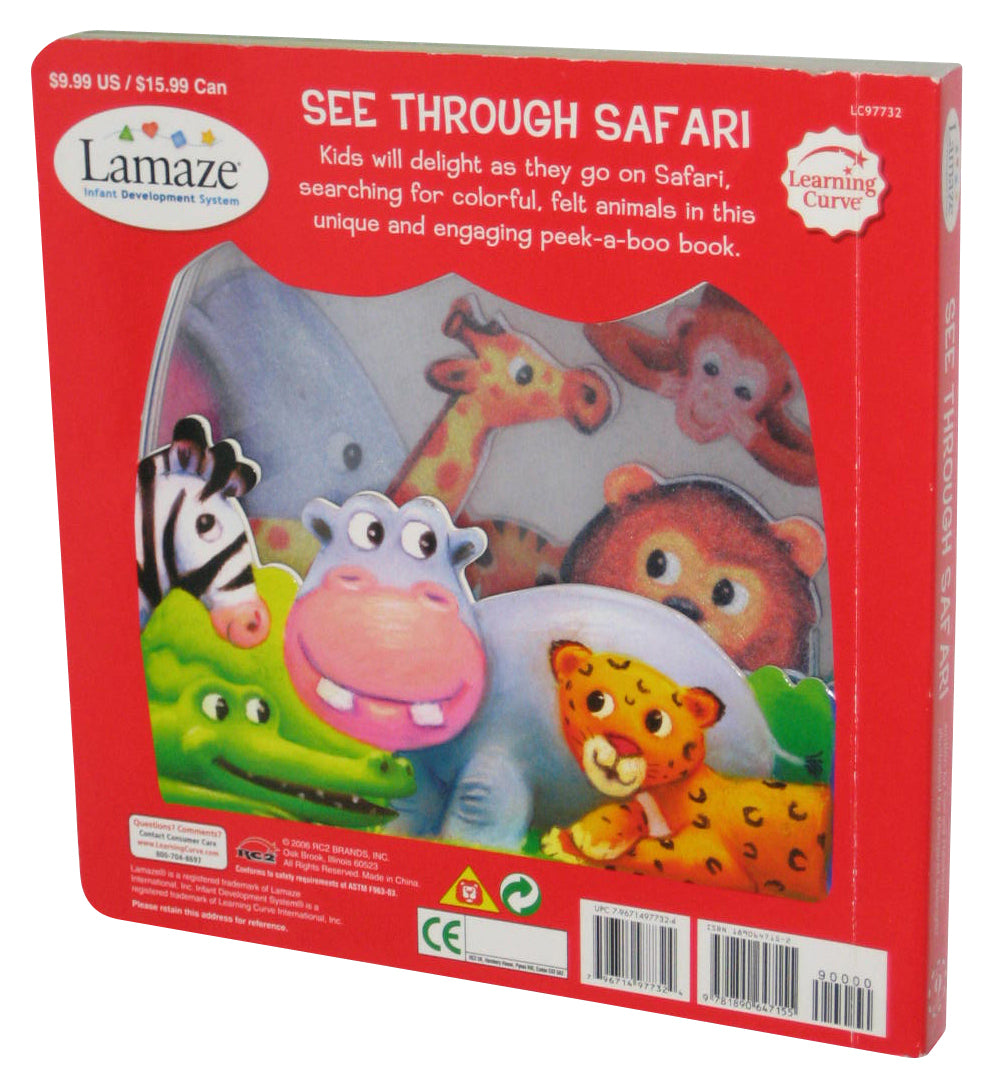 Lamaze See Through Safari A Peek-A-Boo (2006) RC2 Brands Hardcover Book