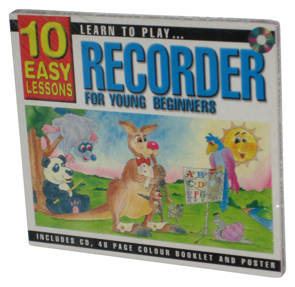 10 Easy Lessons Learn To Play Recorder For Young Beginner (2005) Audio Music CD