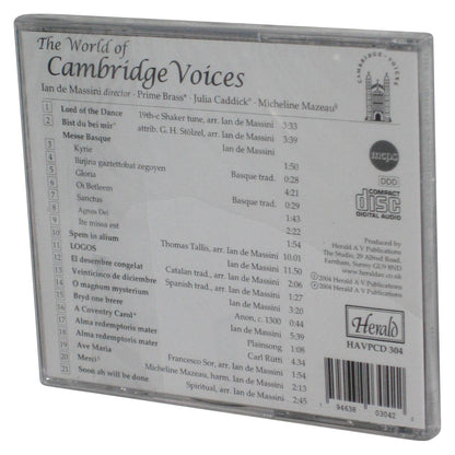 The World of Cambridge Voices (2004) Audio Music CD
