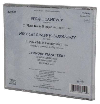 Leonore Piano Trio Taneyev & Rimsky-Korsakov Piano Trios Audio Music CD