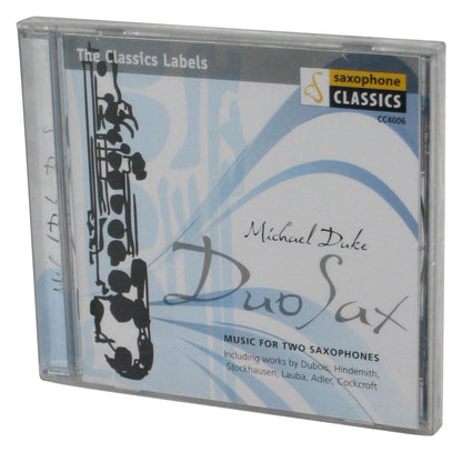 Duo Sax: Music For Two Saxaphones (2012) Audio Music CD