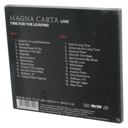 Magna Carta Time For The Leaving-Live (2002) Audio Music CD