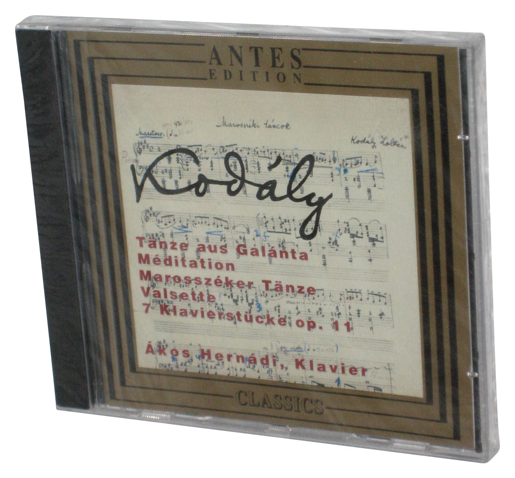 Zoltan Kodaly Dances From Galanta Meditation Audio Music CD