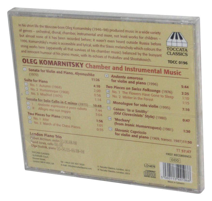 Oleg Komarnitsky Chamber & Instrumental London Piano Trio (2013) Audio Music CD