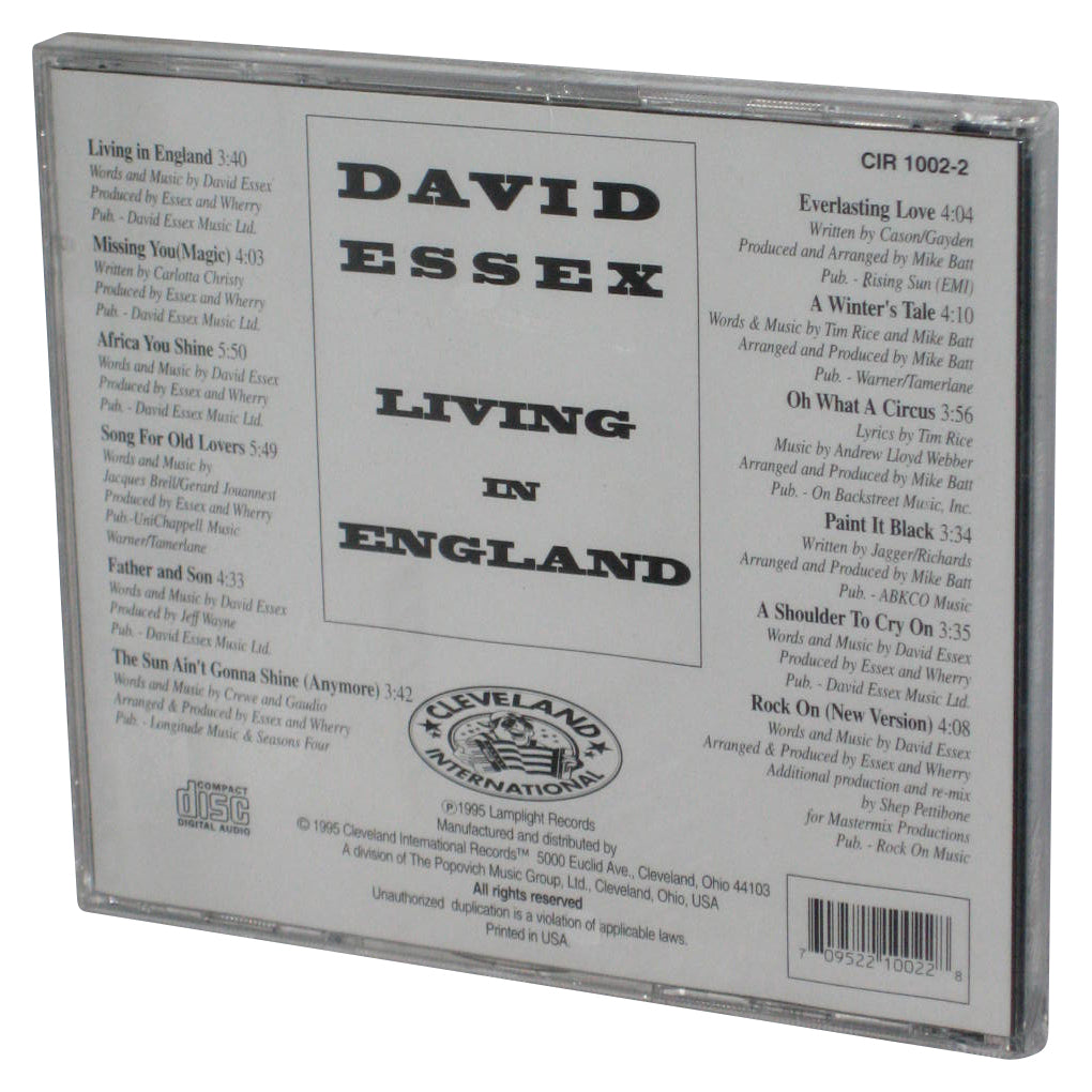 David Essex Living In England (1995) Audio Music CD