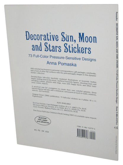 Decorative Sun Moon & Stars Celestial (2000) Dover Paperback Book