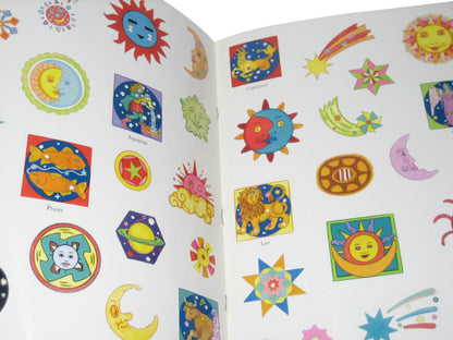 Decorative Sun Moon & Stars Celestial (2000) Dover Paperback Book