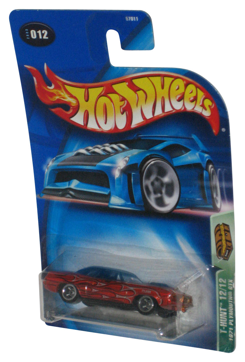 Hot Wheels 1971 Plymouth GTX T-Hunt 12/12 (2003) Red 012 Toy Car #012