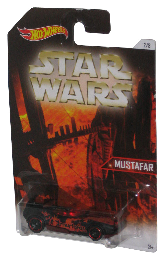 Star Wars Hot Wheels (2015) Mustafar Fast Fish Toy Car 2/8