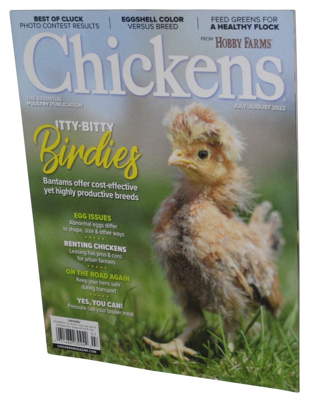 Chickens July / August 2022 Itty-Bitty Birdies Magazine Book
