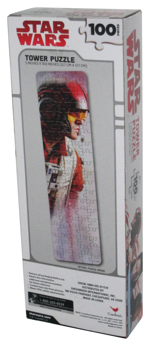 Star Wars The Last Jedi Poe Dameron X-Wing 100pc Disney Cardinal Tower Puzzle 