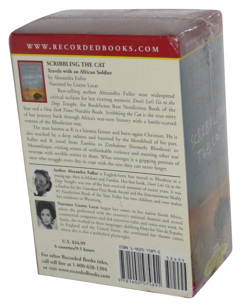 Scribbling The Cat: Travels With An African Soldier (2004) Unabridged Audio Cassette Audiobook