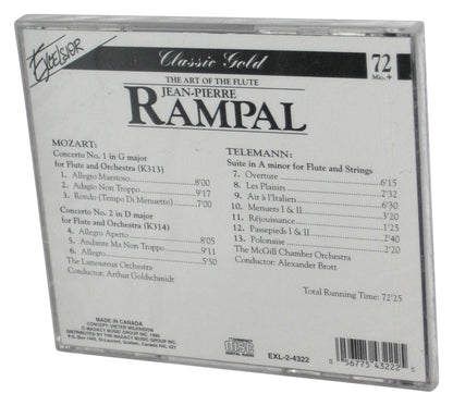 The Art of the Flute Jean-Pierre Rampal Mozart (1995) Audio Music CD