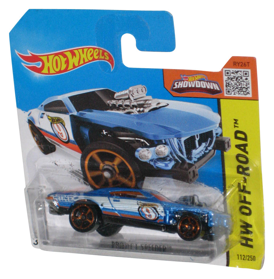 Hot Wheels Project Speeder (2018) HW Off-Road Short Card Blue Toy Car 112/250