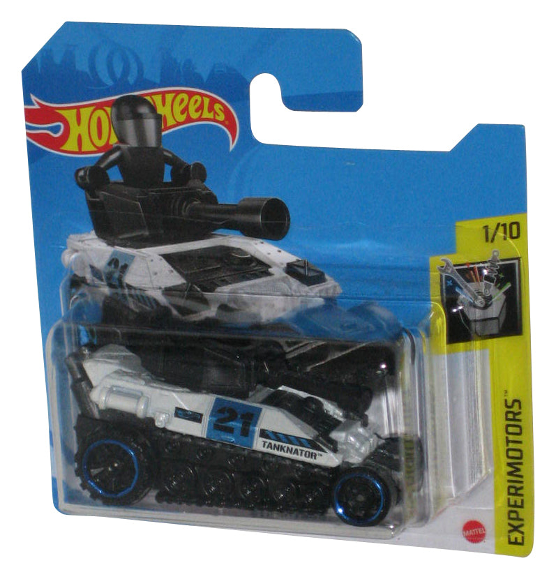Hot Wheels Experimotors 1/10 (2018) Tanknator Toy Tank Car 5/250 - (Short Card)