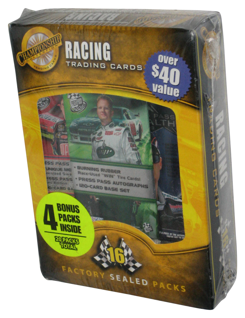 Championship Racing Collection Nascar Press Pass (2011) Trading Card Packs Sealed Box C - (20 Packs)
