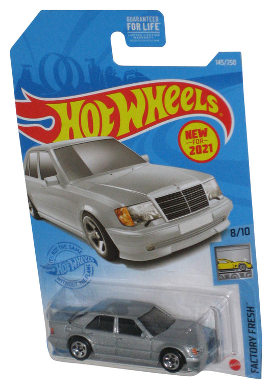 Hot Wheels Factory Fresh 8/10 (2020) Mercedes-Benz 500 E Silver Toy Car 145/250