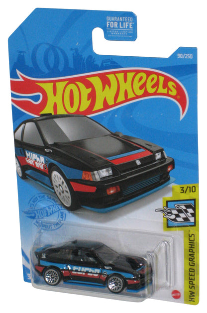 Hot Wheels 1985 Honda CR-X (2020) HW Speed Graphics 3/10 Black Toy Car 90/250