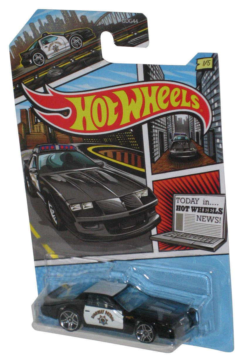 Hot Wheels '85 Chevrolet Camaro (2019) Black Police Toy Car 1/5